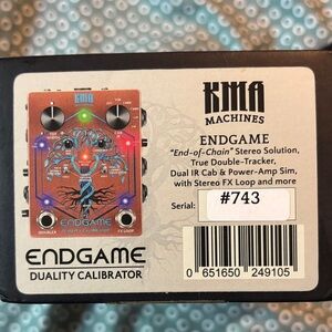 Machine Endgame Duality Calibrator - Black and Blue